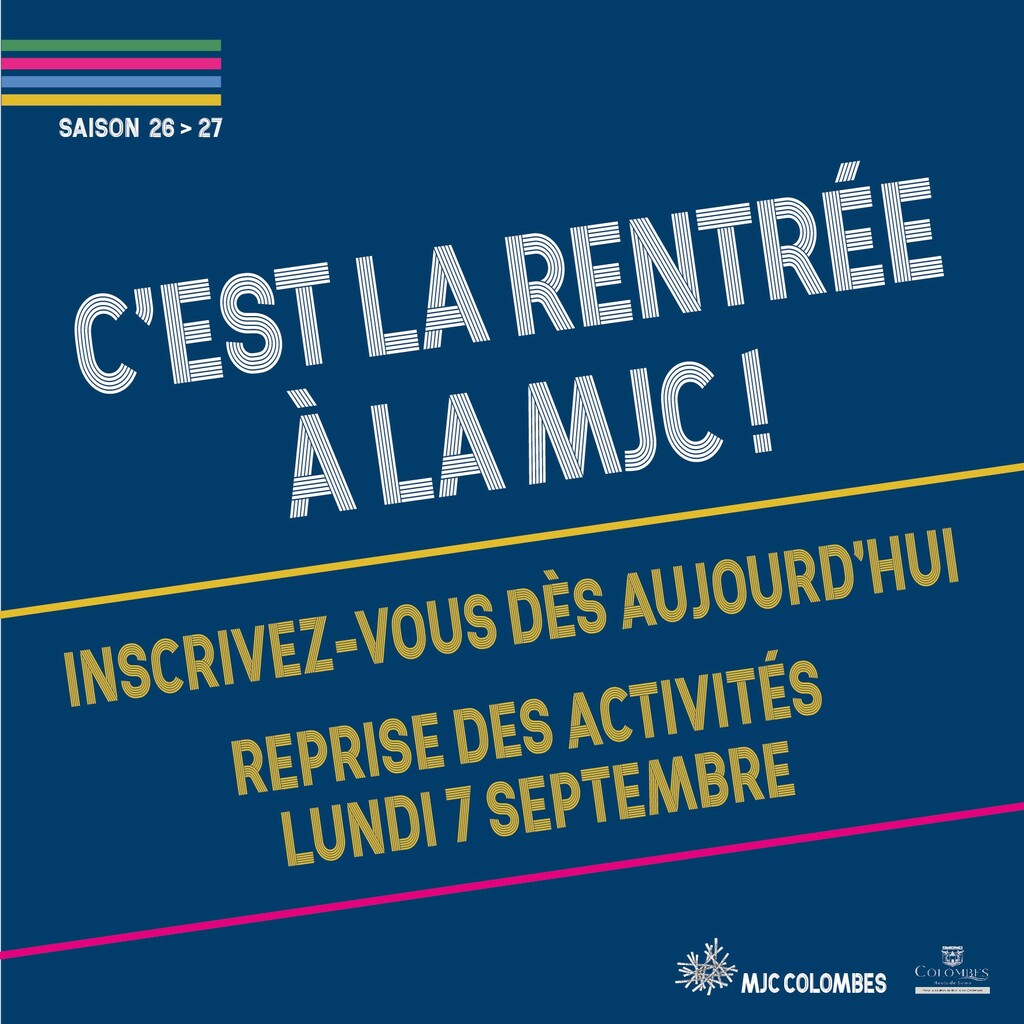 La MJC fait sa rentrée !